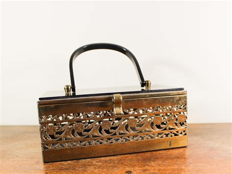 metal box purse bag|Metal Box Purses .